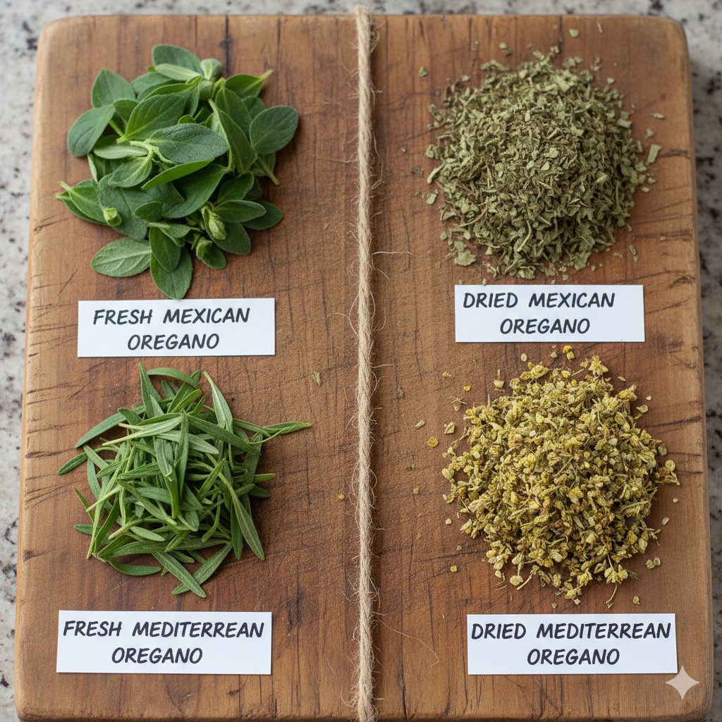 mexican oregano vs oregano