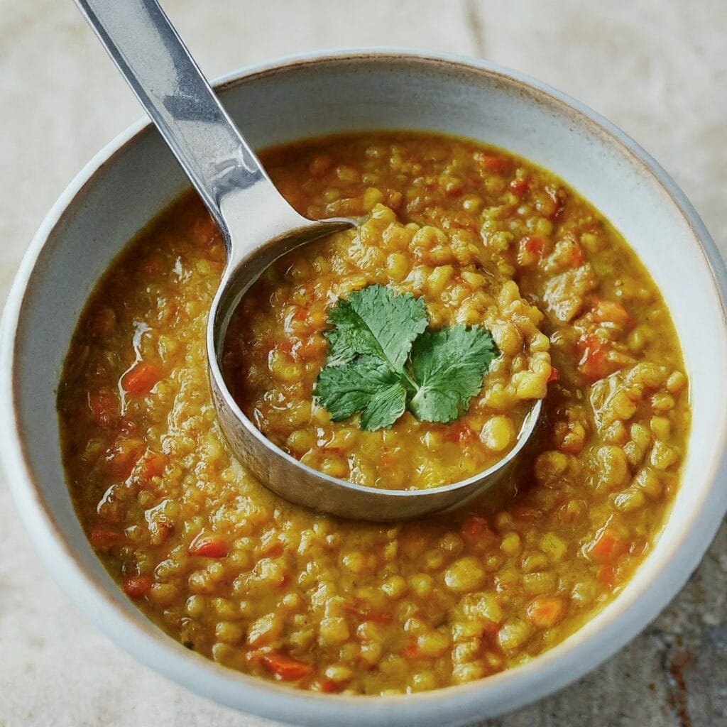 Indian-Spiced Lentil Soup
