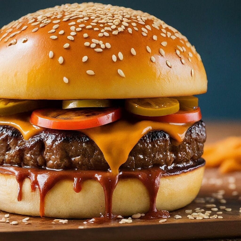 A juicy burger or BBQ ribs fast food near me