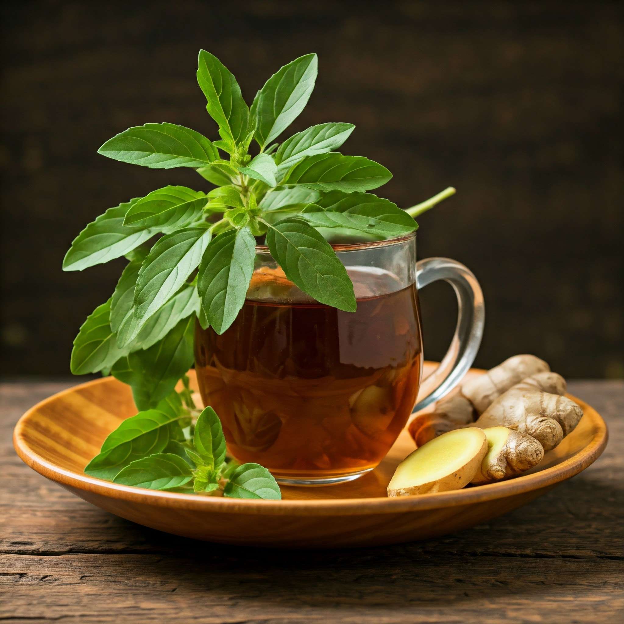 basil tea