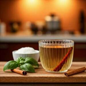 sweet basil tea