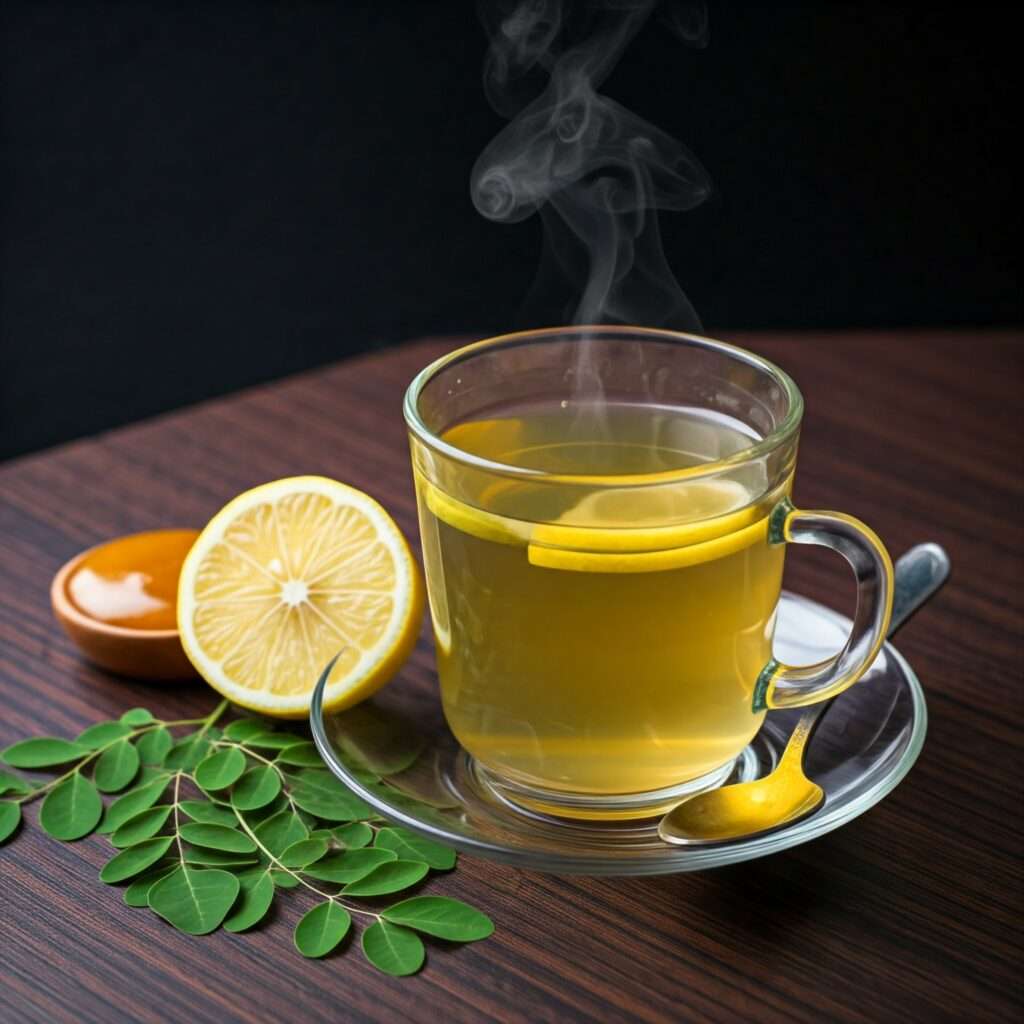 basic moringa tea