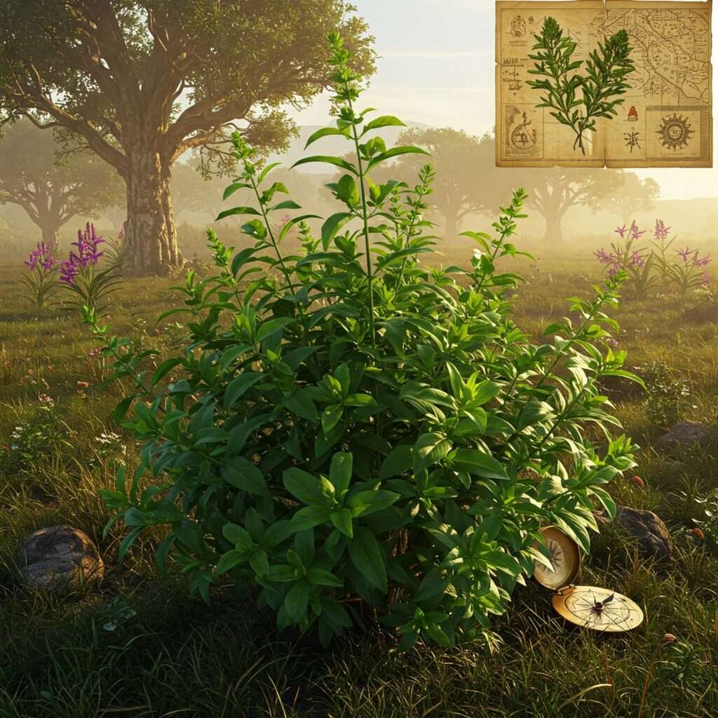 lemon verbena plant
