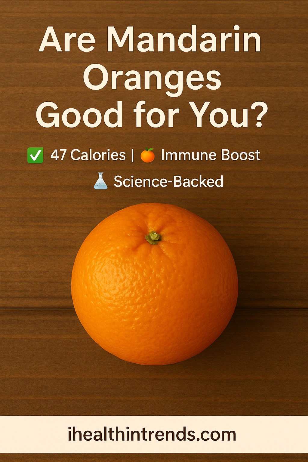 are mardarin oranges good for you