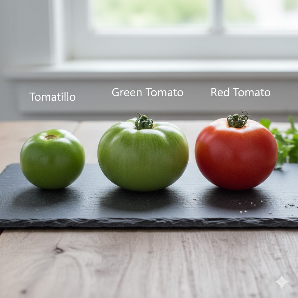 Tomatillos vs Green Tomatoes