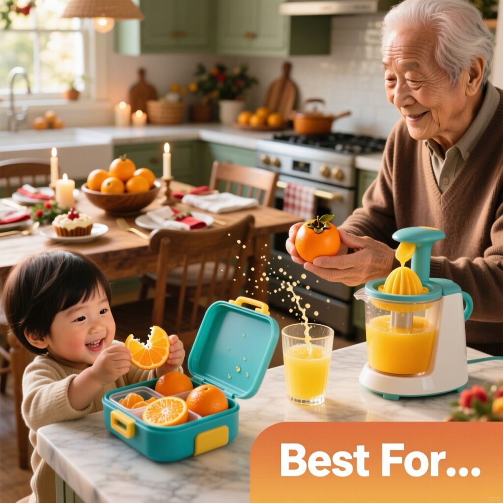 satsuma mandarin orange perfect for seniors and babies