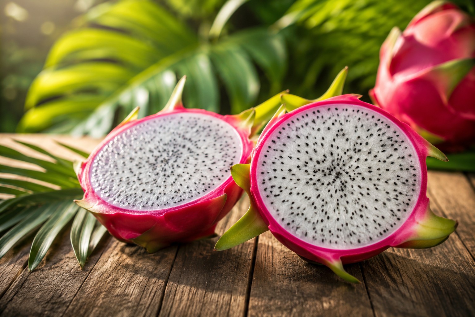 Dragon fruit health benefits infographic showing heart health, improved digestion, stronger immunity, antioxidant support, and essential vitamins and minerals.